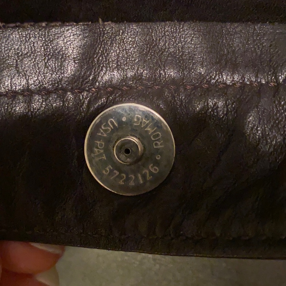 VINTAGE COACH satchel/crossbody chocolate brown - Picture 7 of 14